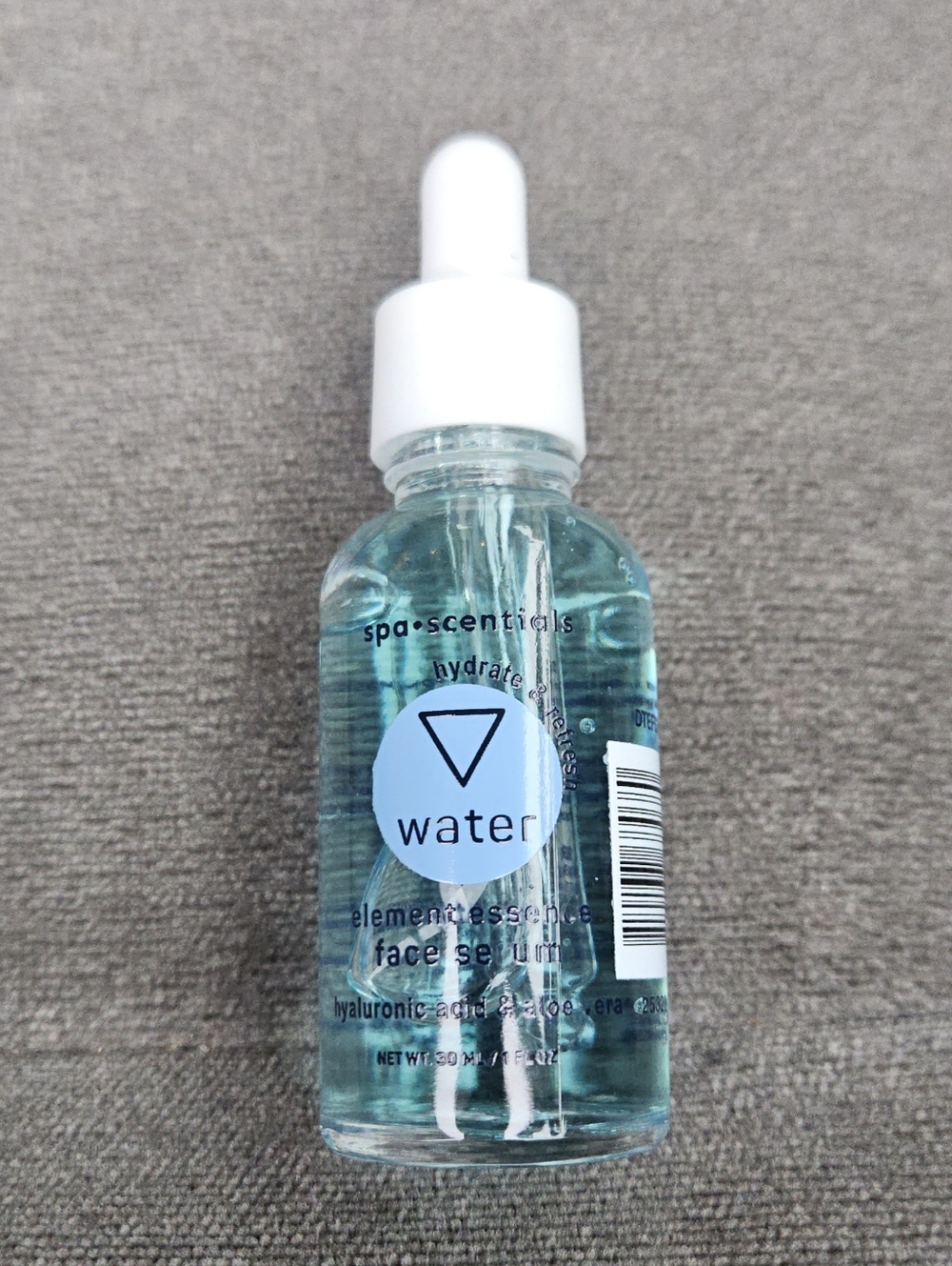The Spa Scentials "Water" Element Essence Face Serum 1fl Oz BNIB